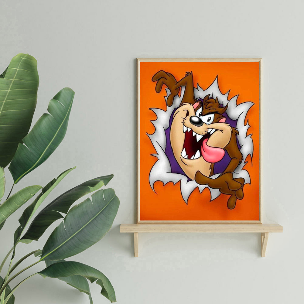 Little Monsters - Full Round Drill Diamond Painting 30*40CM