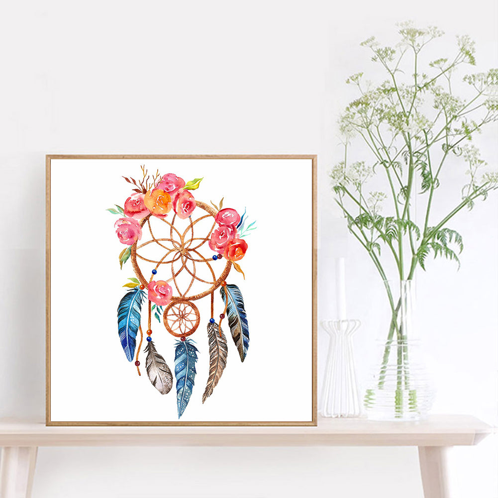 Dream Catcher - Full Round Drill Diamond Painting 30*30CM