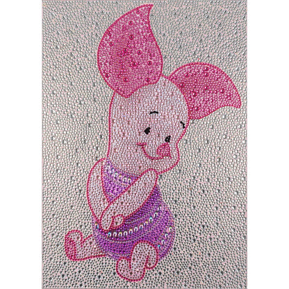 Pig - Special Shaped Drill Diamond Painting 30*40CM