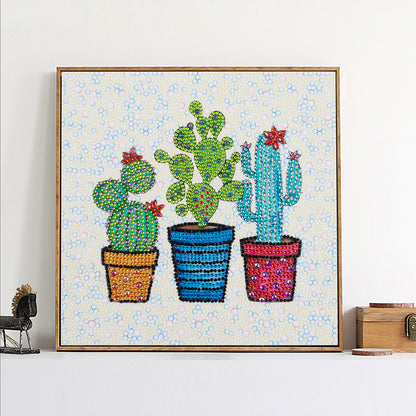 Cactus - Special Shaped Drill Diamond Painting 30*30CM