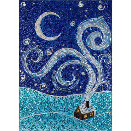 Small House - Special Shaped Drill Diamond Painting 30*40CM