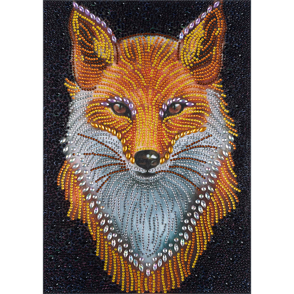 Fox - Special Shaped Drill Diamond Painting 30*40CM