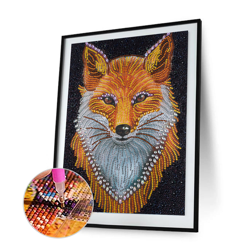 Fox - Special Shaped Drill Diamond Painting 30*40CM