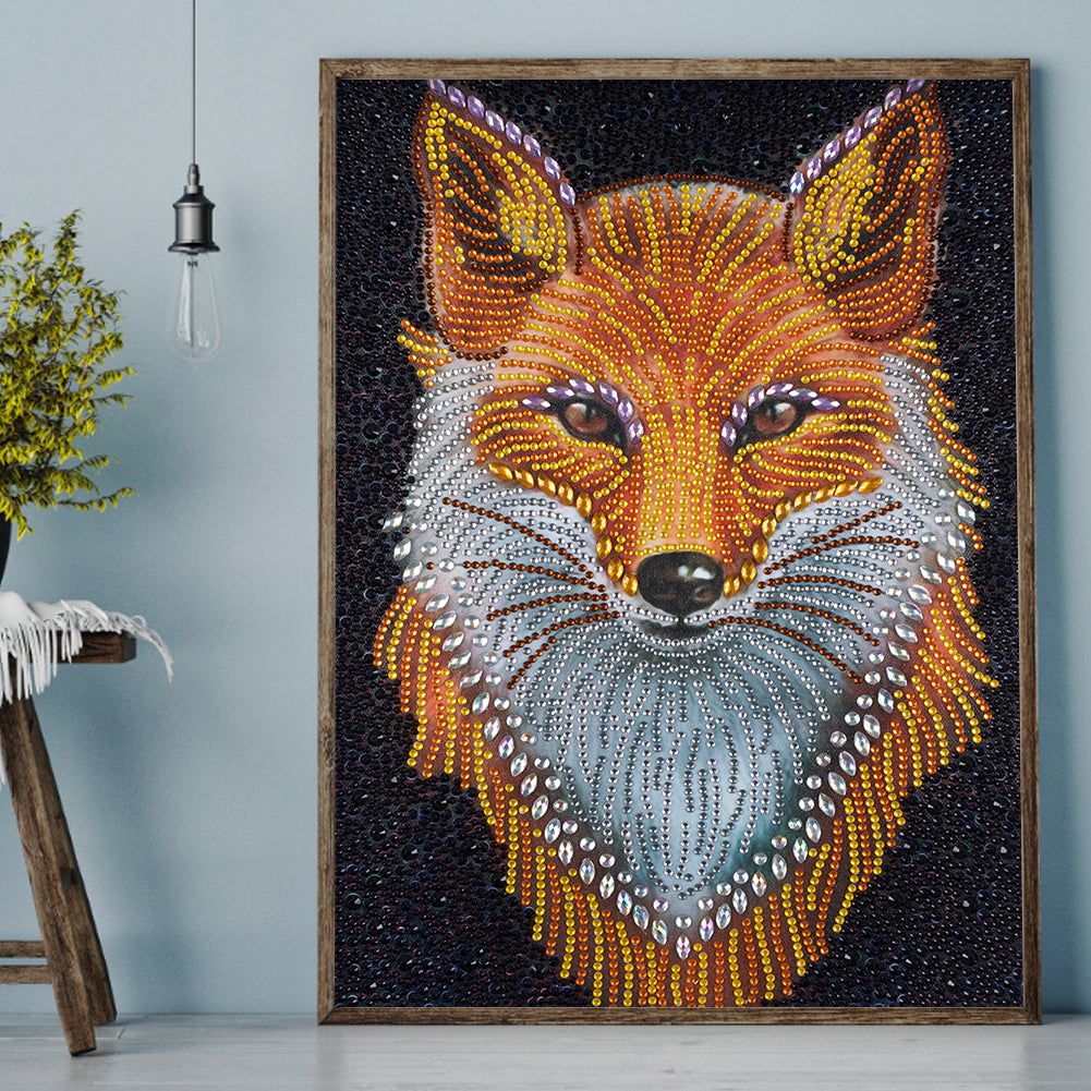 Fox - Special Shaped Drill Diamond Painting 30*40CM