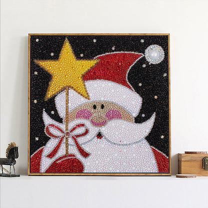 Santa Claus - Special Shaped Drill Diamond Painting 30*30CM