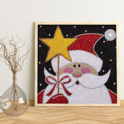 Santa Claus - Special Shaped Drill Diamond Painting 30*30CM