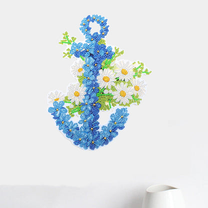 5D DIY Diamond Painting Festival Wreath Kits Art Door Wall Hanging Decor