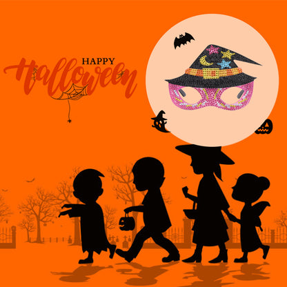 5D Diamond Painting Glass Frame Halloween Point Drill Hand Craft Sunglasses