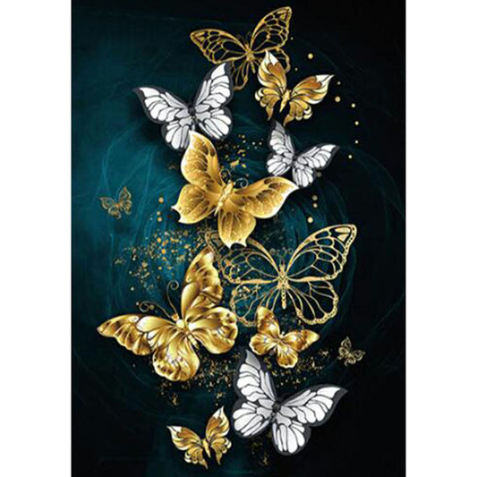 Butterfly - Full Square Drill Diamond Painting 30*40CM