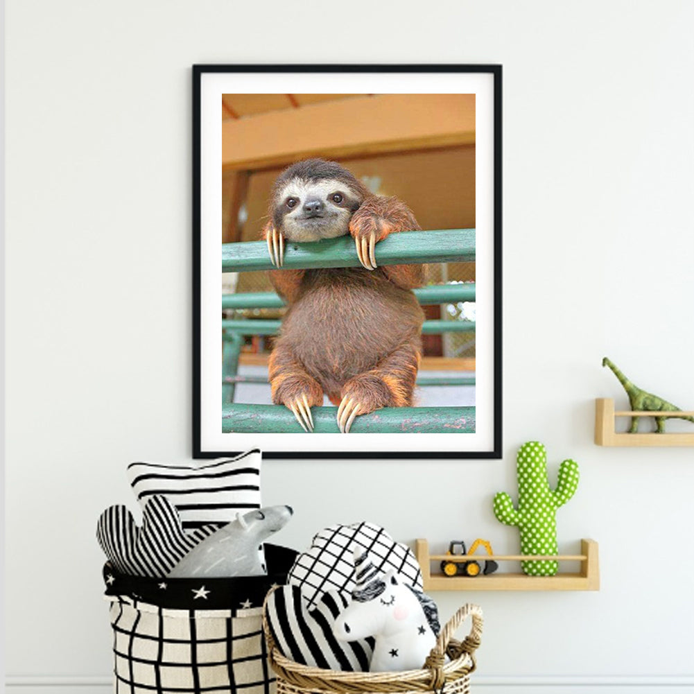 Sloth - Full Round Drill Diamond Painting 30*40CM