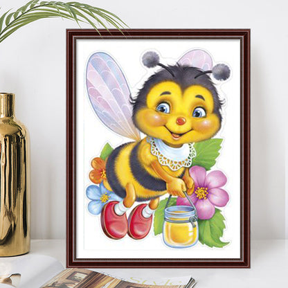 Bee - Full Round Drill Diamond Painting 30*40CM