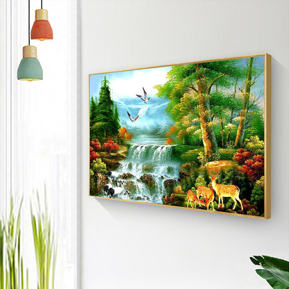 Landscape Scenery - Full Round Drill Diamond Painting 40*30CM