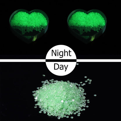 15g/Bag DIY Luminous Round Rhinestones Kit for Diamond Painting Accessories