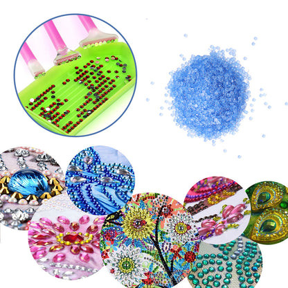 15g/Bag DIY Luminous Round Rhinestones Kit for Diamond Painting Accessories