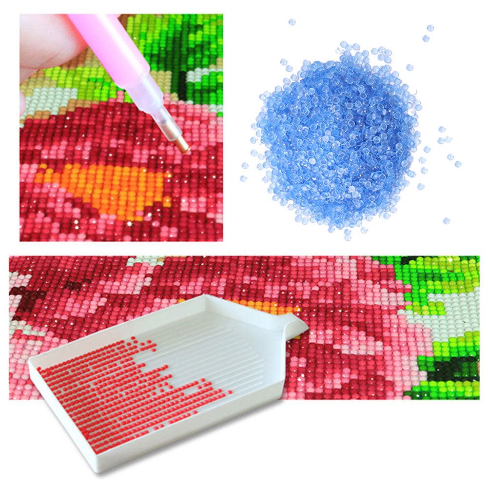 15g/Bag DIY Luminous Round Rhinestones Kit for Diamond Painting Accessories