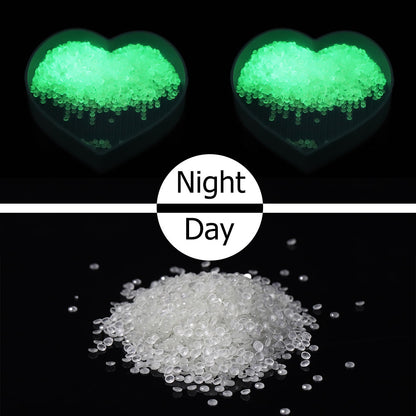 15g/Bag DIY Luminous Round Rhinestones Kit for Diamond Painting Accessories