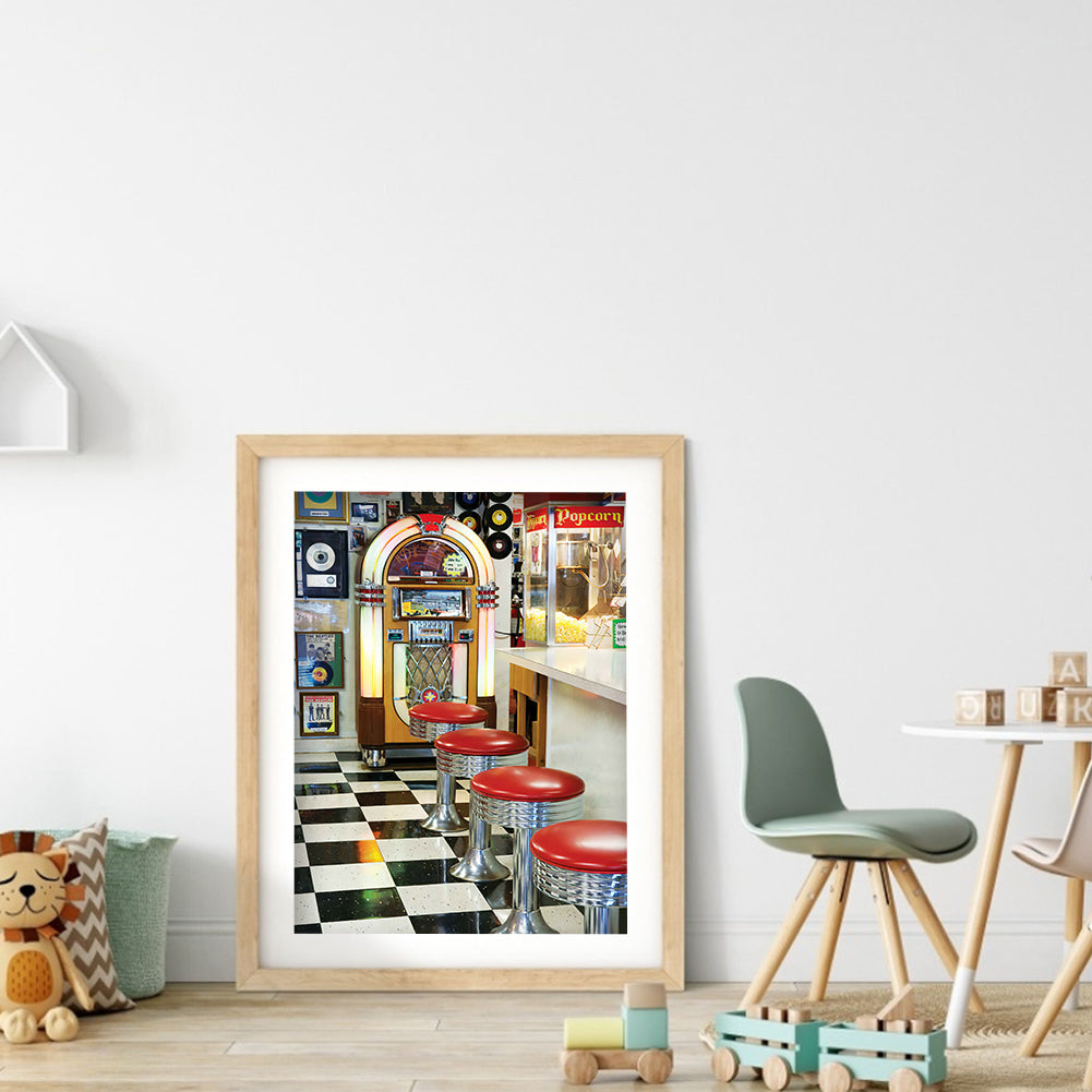 Gaming Room - Full Round Drill Diamond Painting 30*40CM