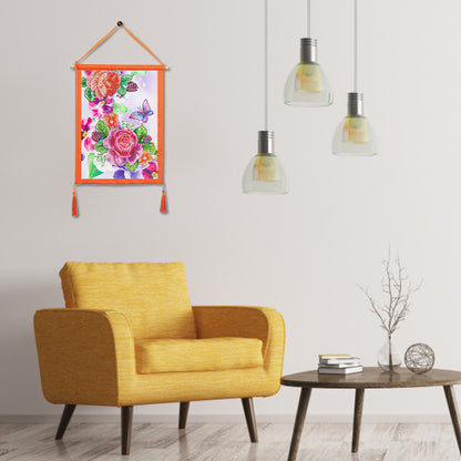 DIY Colorful Hanging Outer Frame for Diamond Painting Wall Art Framework