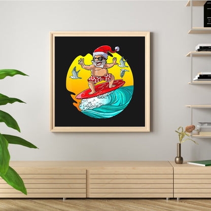 Santa Claus - Full Round Drill Diamond Painting 40*40CM