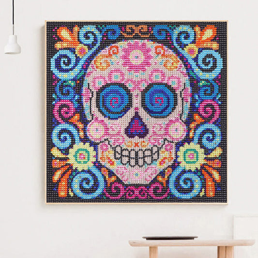 Skull - Special Shaped Drill Diamond Paiting 30*30CM