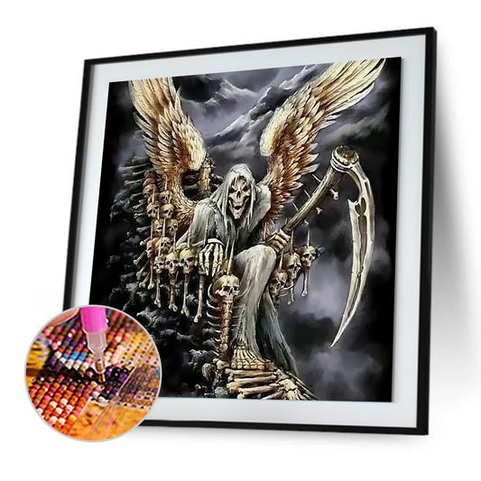 Angels Demons - Full Round Drill Diamond Painting 30*30CM