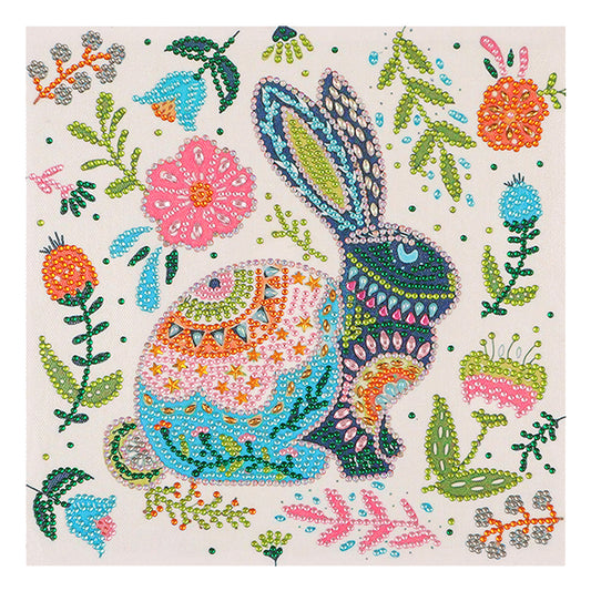 Rabbit - Special Shaped Drill Diamond Paiting 30*30CM