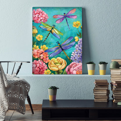 Dragonfly - Full Round Drill Diamond Painting 30*40CM