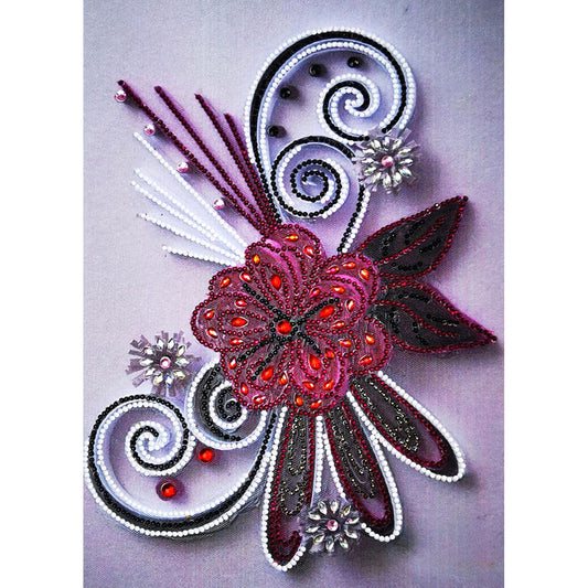 Flowers - Special Shaped Drill Diamond Paiting 30*40CM