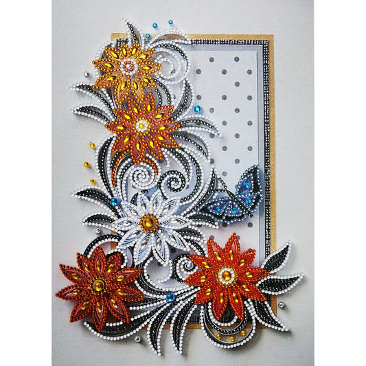 Flowers - Special Shaped Drill Diamond Paiting 30*40CM