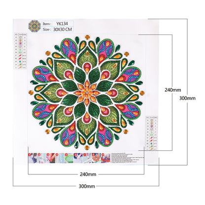 Datura - Special Shaped Drill Diamond Paiting 30*30CM