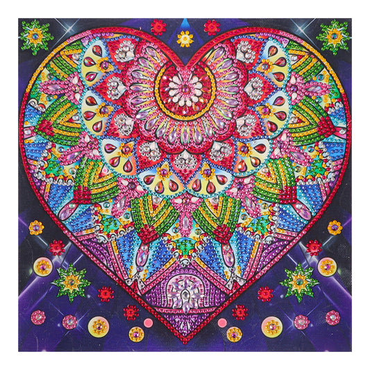 Heart - Special Shaped Drill Diamond Paiting 30*30CM