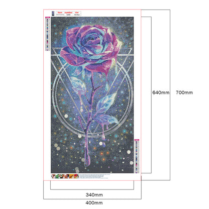 Rose - Full Round Drill Diamond Painting 40*70CM