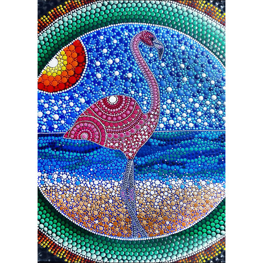 Flamingo - Special Shaped Drill Diamond Paiting 30*40CM