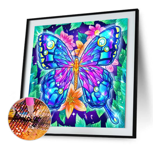 Butterfly - Special Shaped Drill Diamond Paiting 30*30CM