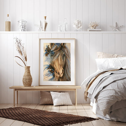 Horse - Full Round Drill Diamond Painting 30*40CM