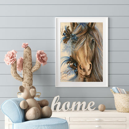 Horse - Full Round Drill Diamond Painting 30*40CM