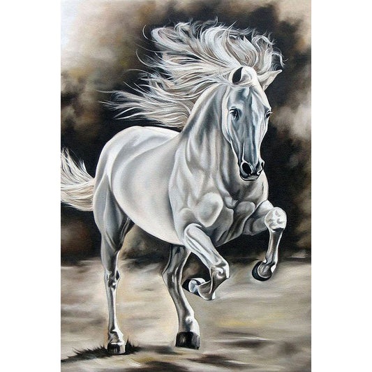 Running Horse - Full Round Drill Diamond Painting 30*40CM