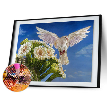 Pigeons - Full Round Drill Diamond Painting 40*30CM