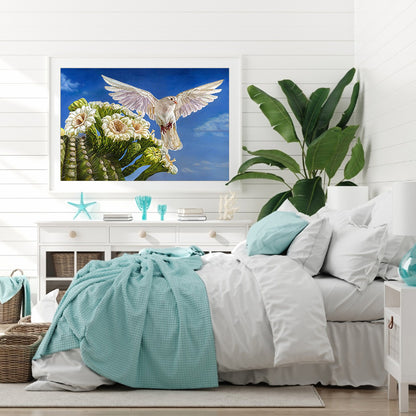 Pigeons - Full Round Drill Diamond Painting 40*30CM