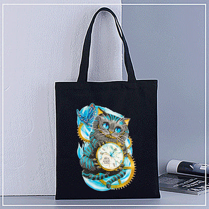 5D DIY Diamond Painting Handbag Mosaic Rhinestone Embroidery Shopping Bag