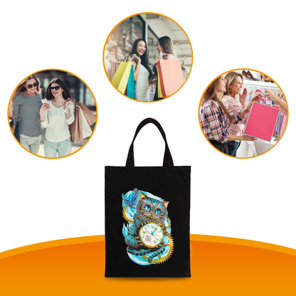 5D DIY Diamond Painting Handbag Mosaic Rhinestone Embroidery Shopping Bag