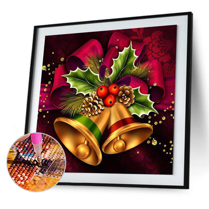 Christmas Bell - Full Round Drill Diamond Painting 30*30CM