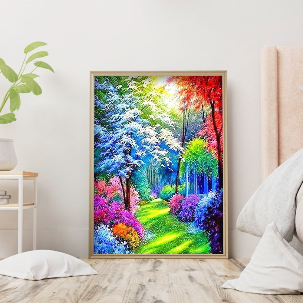 Forest - Full Round Drill Diamond Painting 40*50CM