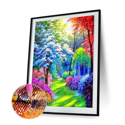 Forest - Full Round Drill Diamond Painting 40*50CM