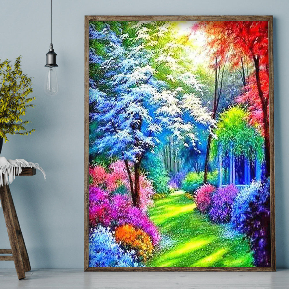 Forest - Full Round Drill Diamond Painting 40*50CM