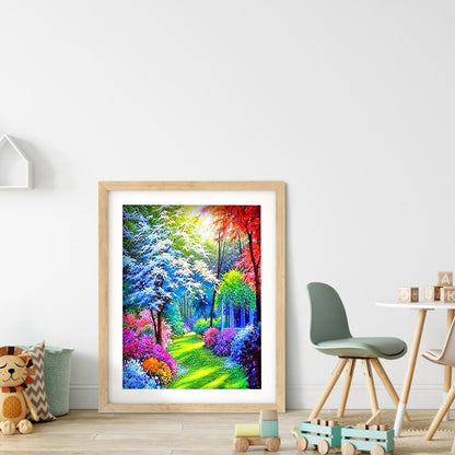 Forest - Full Round Drill Diamond Painting 40*50CM