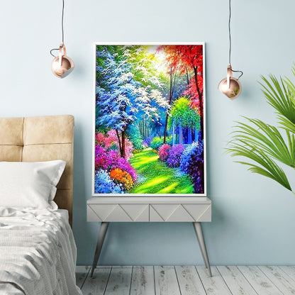 Forest - Full Round Drill Diamond Painting 40*50CM