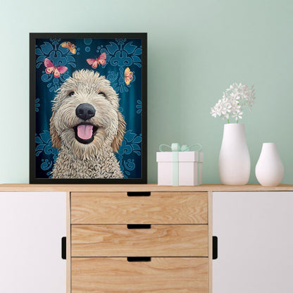 Dog - Full Round Drill Diamond Painting 30*40CM