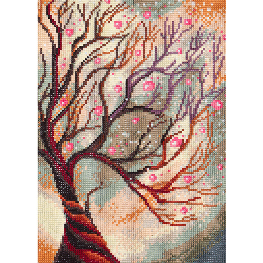 Life Tree - Square Drill Diamond Painting 30*40CM