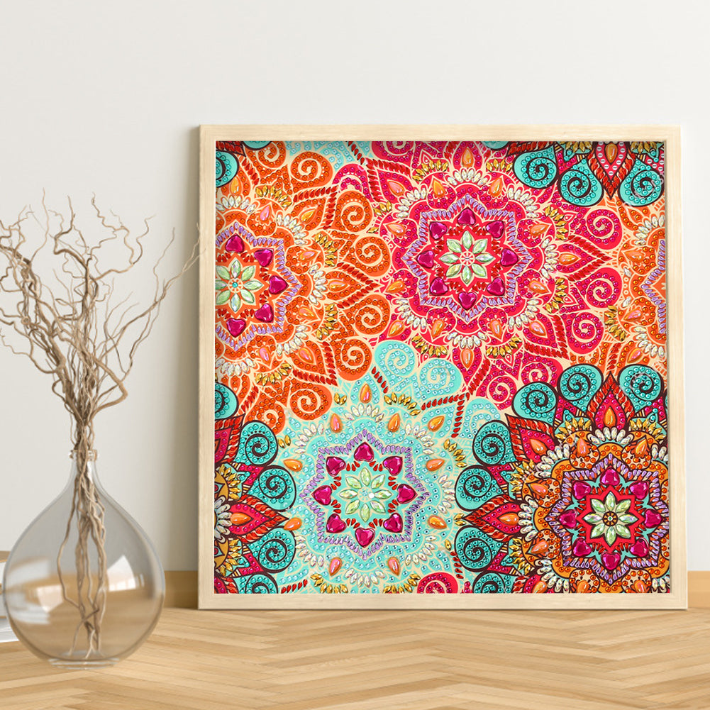 Datura - Special Shaped Drill Diamond Paiting 30*30CM